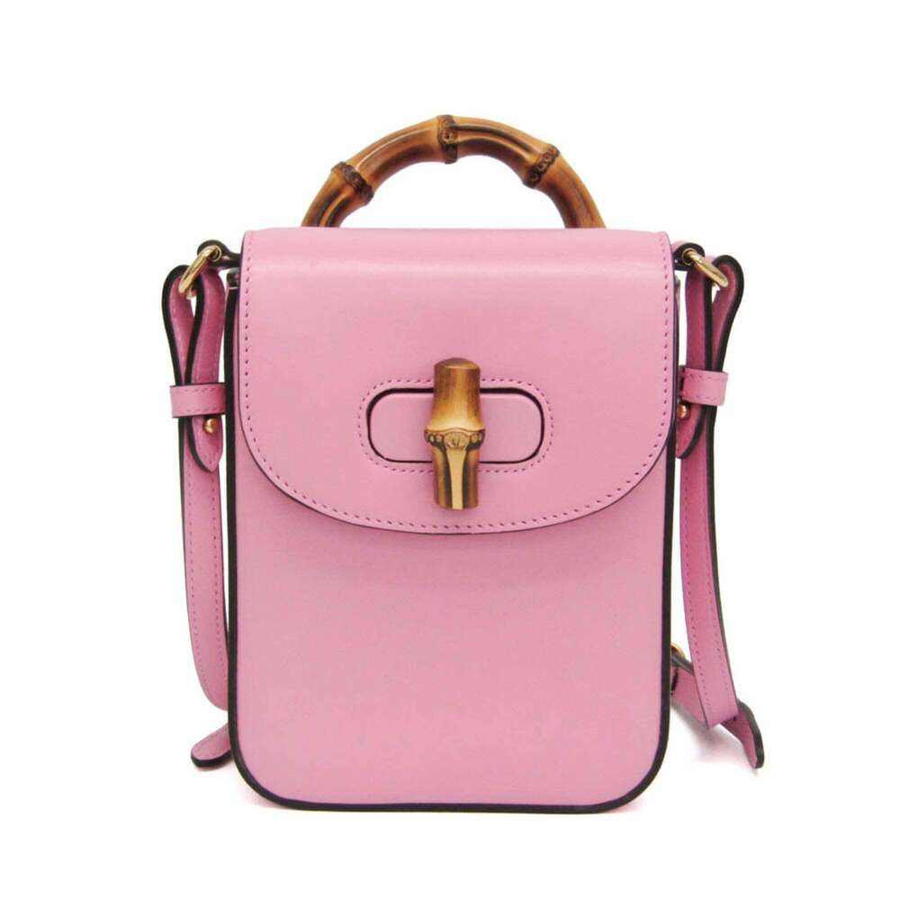 Gucci Bamboo Top Handle Backpack Leather
